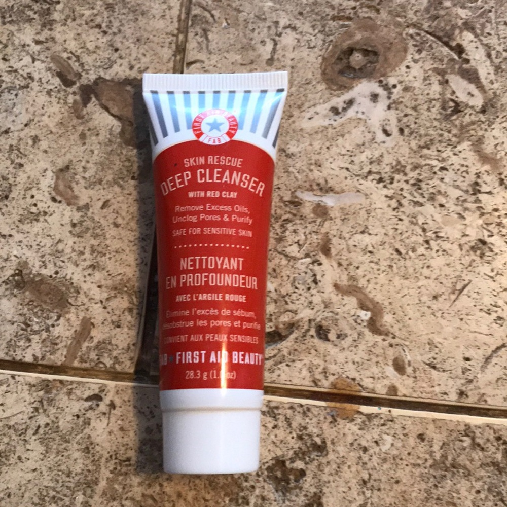 First Aid Beauty cleanser!